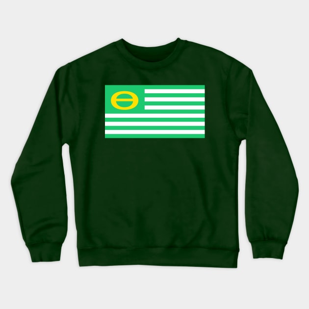 Ecology Flag Crewneck Sweatshirt by Pop Fan Shop